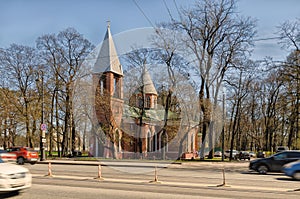 Church of St. John the Baptist on Kamenny Island.