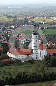 Church of St John the Baptist in Klostar Ivanic, Croatia