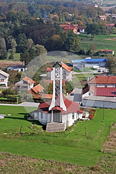 Church of St. John the Baptist in Zlatar Bistrica, Croatia photo