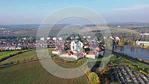 Church of St. John of Nepomuk. Zdar nad Sazavou. Czech republic