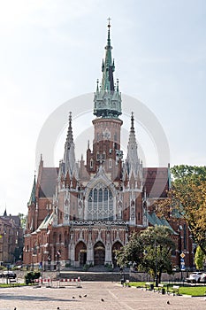 Church of St Joseph in Krakow Poland