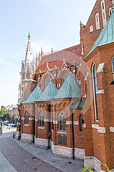 Church of St Joseph in Krakow Poland