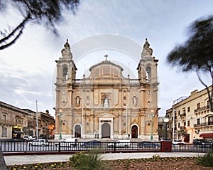 Church of St. Joseph in Msida ( Imsida ). Malta island