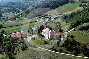 Church of St. Leopold Mandic in Orehovica, Croatia