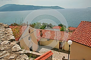 Church of St. Leopold Mandic with the seaview photo