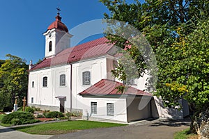 Kostel svatého Lukáše v lázních Sklené Teplice, Slovensko.