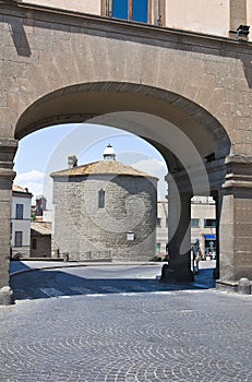 Church of St. Maria della Salute. Viterbo. Lazio. Italy.