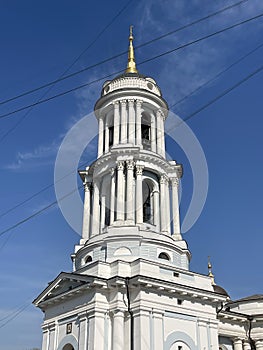 The Church of St. Martin the Confessor in Moscow on Alexander Solzhenitsyn Street