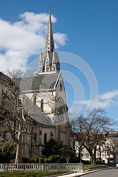 Church of St. Martin in Pau. photo