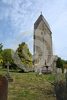 Church of St Mary, The Blessed Virgin, Sompting, Sussex, UK