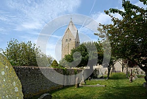 Church of St Mary, The Blessed Virgin, Sompting, Sussex, UK