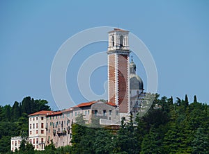 Church of st mary of mount Berico near Vicenza photo