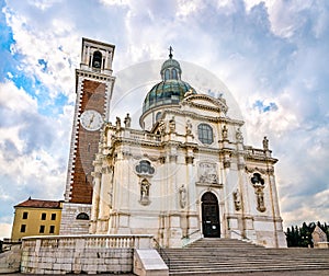 Church of St. Mary of Mount Berico in Vicenza, Italy photo