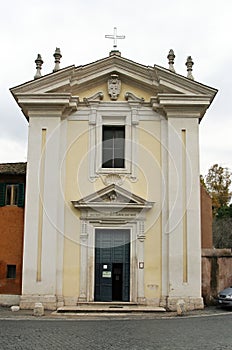 Church of St Mary in Palmis (Church of Domine Quo Vadis), Rome, Italy photo