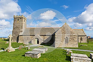 Church of St Materiana near Tintagel castle Cornwall