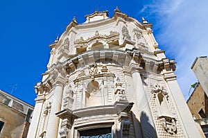 Church of St. Matteo. Lecce. Puglia. Italy. photo