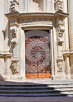 Church of St. Matteo. Lecce. Puglia. Italy. photo