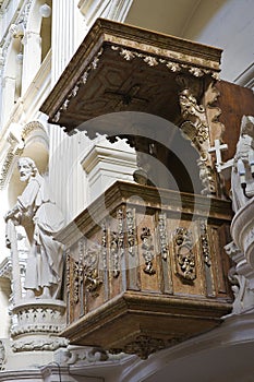 Church of St. Matteo. Lecce. Puglia. Italy. photo