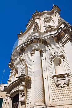 Church of St. Matteo. Lecce. Puglia. Italy. photo