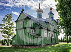 church of st. michael the archangel in trzescianka