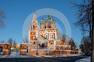 Church of St. Michael the Archangel in Yaroslavl city, Russia