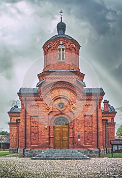 church of st. nicholas in bialowieza