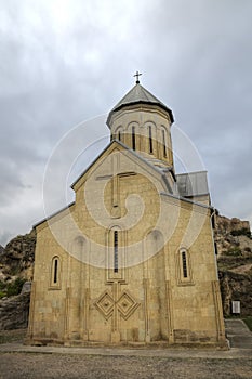 Church of St. Nicholas. The Narikala Fortress.