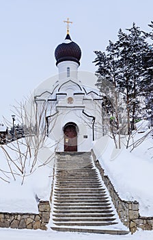 Church of St. Nicholas. Resort Belokurikha