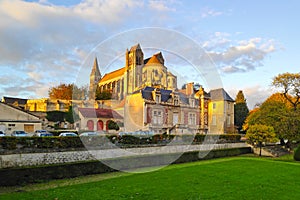 The Church of St. Nicholas in Saint-Leu-d\'Esserent
