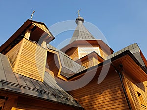 Church of St. Nicholas at Straw Hut in Timiryazevsky district of Moscow Russia