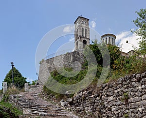 The church of St. Nicholas in the village Kalarrytes region Tzo