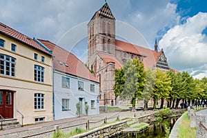 Church St. Nicholas in Wismar, Germany