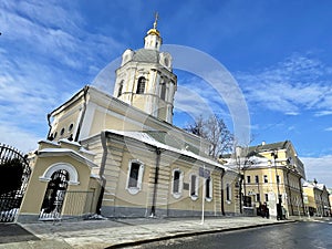 The Church of St. Nicholas the Wonderworker in the Bell Ringers, the courtyard of the Pyukhtitsky Assumption Stavropol photo