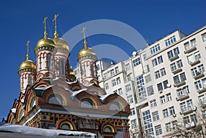 Church of St. Nicholas the Wonderworker on Bersenevka in Moscow