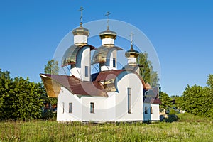 Church of St. Nicholas the Wonderworker. Lodeynoye Pole