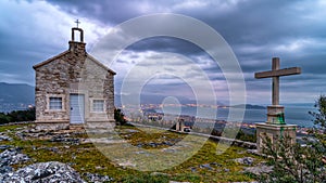 Church of St Nofra in Kastela, Croatia