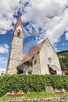Church of St Pankraz perspective vertical