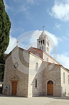 Church of St. Peter in Cara, Croatia photo