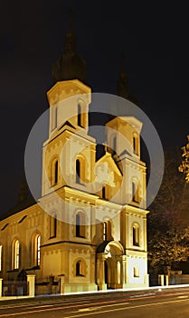 Church of St. Peter and Paul in Bardejov. Slovakia