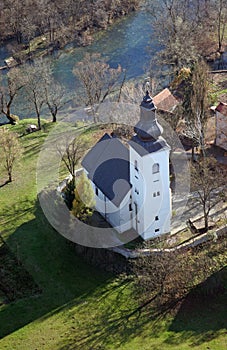 Church of St. Peter in Sveti Petar Mreznicki, Croatia