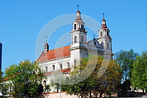 Church of St. Raphael the Archangel in Vilnius