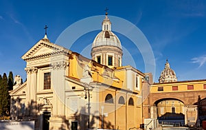 Church of St. Roch (San Rocco) in Rome, Italy (translation: Altar of Augustan Peace photo