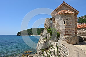 Church of St. Sabba the Sanctified.Budva. Montenegro