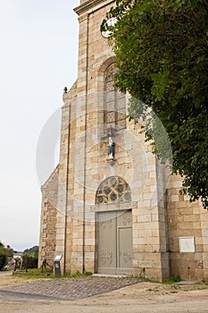 Church of St Samson Notre Dame de Beauport in Paimpol, Cotes-d\'Armor, Brittany, France