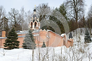 Church of St. Savva in the Savvino-Storozhevsky Monastery Zvenigorod Russia