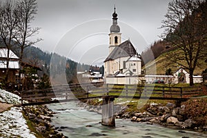 The Church of St. Sebastian, Ramsau bei Berchtesgaden