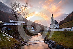 The Church of St. Sebastian, Ramsau bei Berchtesgaden