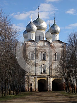 The Church of St. Sergius of Radonezh, South Gate, Boris and Gleb Monastery, Borisoglebsk, Rostov district, Yaroslavl region, Russ