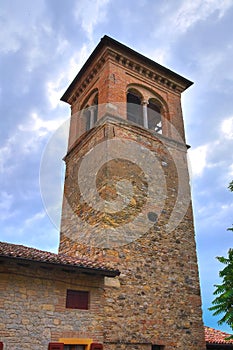 Church of St. Silvestro. Salsomaggiore. Emilia-Romagna. Italy.