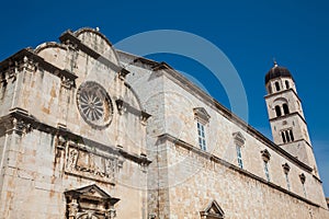 Church of St. Spasa located at Stradun street in the old town of Dubrovnik photo